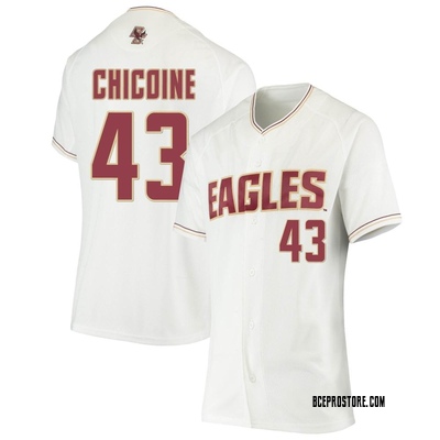 Women's Bobby Chicoine Boston College Eagles Replica Performance Baseball Jersey - White
