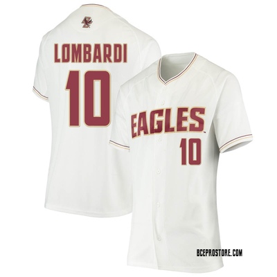 Women's Brad Lombardi Boston College Eagles Replica Performance Baseball Jersey - White