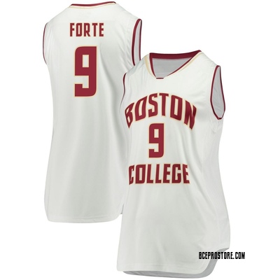 Women's Chase Forte Boston College Eagles Replica Basketball Jersey - White