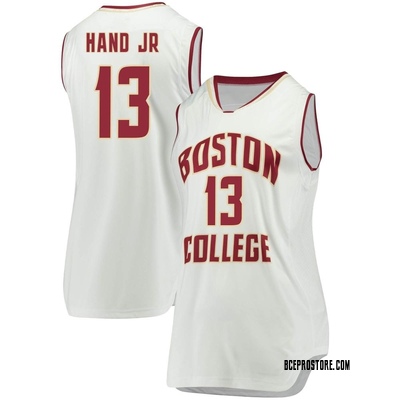 Women's Donald Hand Jr. Boston College Eagles Replica Basketball Jersey - White