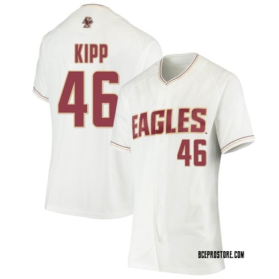 Women's Kyle Kipp Boston College Eagles Replica Performance Baseball Jersey - White