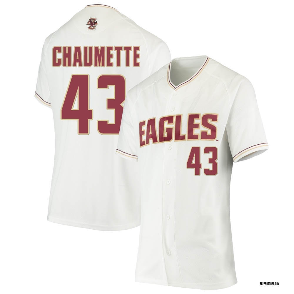 Women's Rafe Chaumette Boston College Eagles Replica Performance Baseball Jersey - White