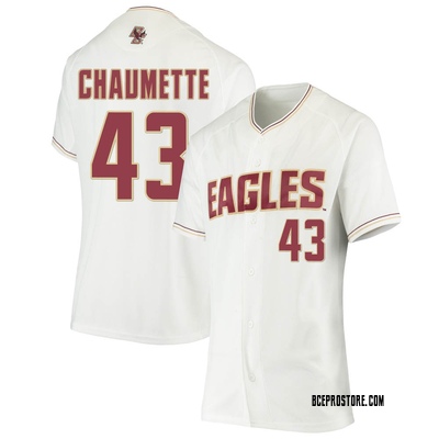 Women's Rafe Chaumette Boston College Eagles Replica Performance Baseball Jersey - White